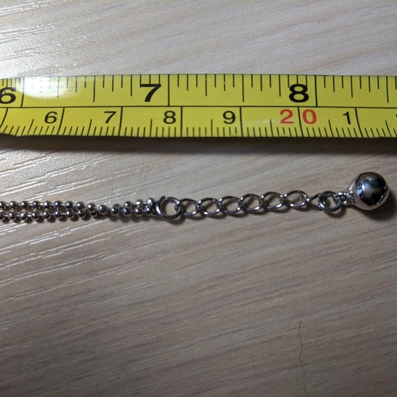 Cherub Brand Silver Onyx Bracelet - Picture 5 of 6